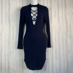 Love Republic Dress Body-Con Small Cutout